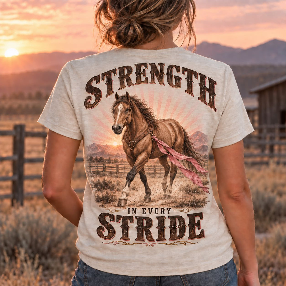 Strength in Every Stride Adult Short Sleeve Tee
