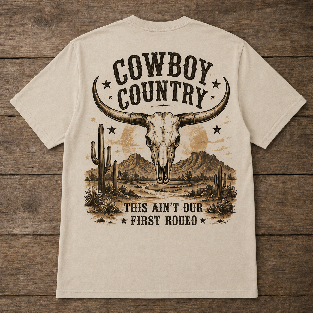 Cowboy Country Short Sleeve Tee