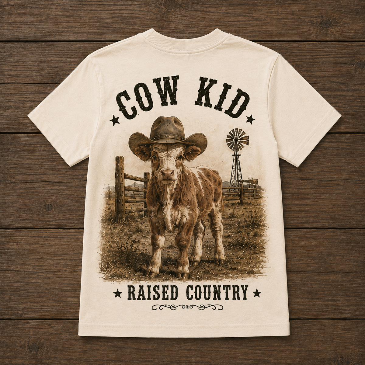 Cow Kid Youth Short Sleeve Tee
