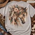 Boho Spirit Horse Short Sleeve Tee