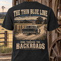 Runs Through the Backroads Short Sleeve Tee