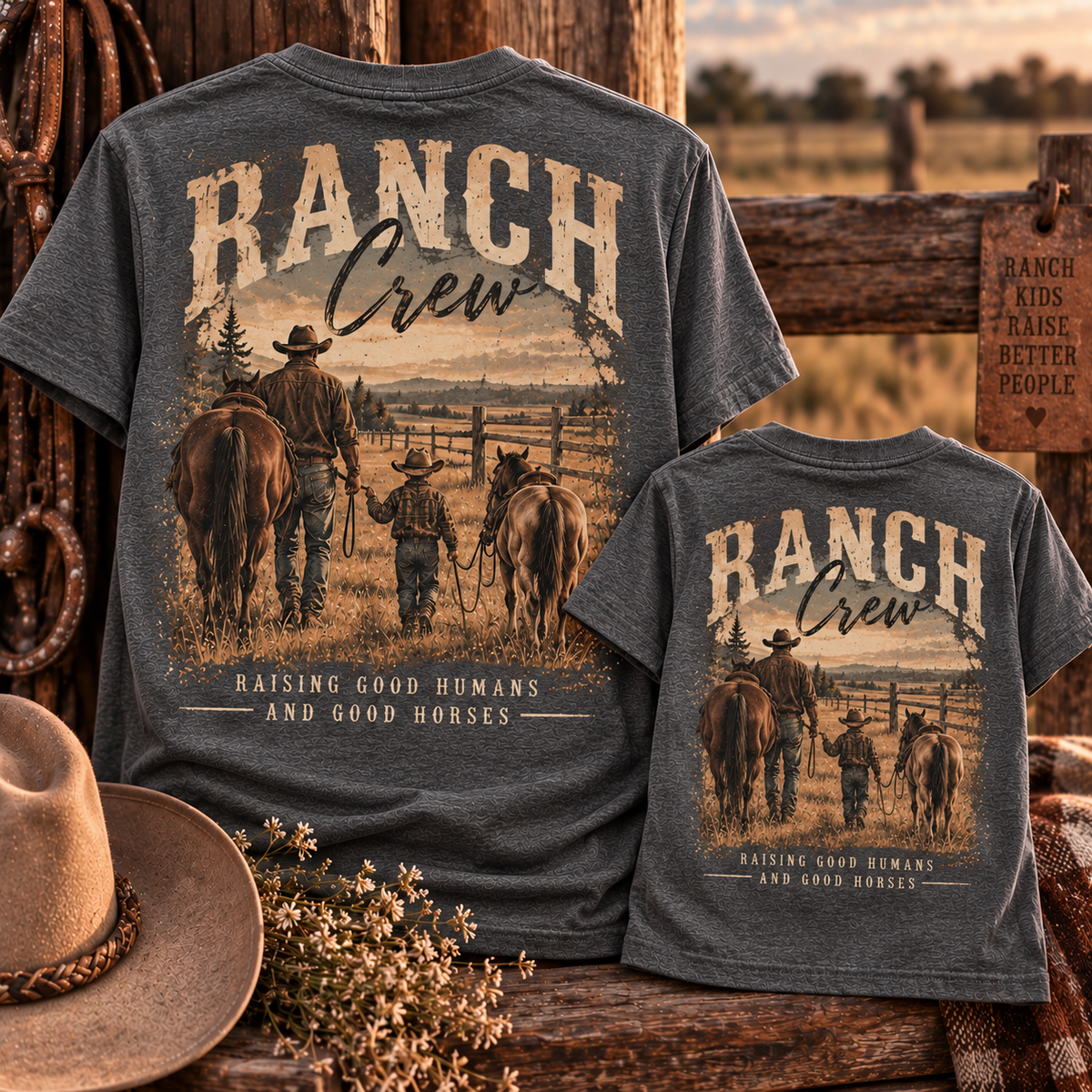 Ranch Crew Youth Short Sleeve Tee