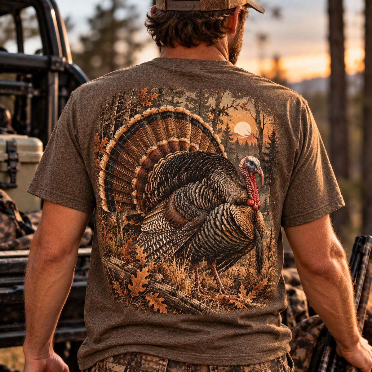 Longbeard Turkey Adult Short Sleeve Tee