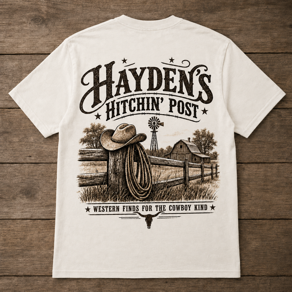 Classic Hitchin' Post Short Sleeve Tee