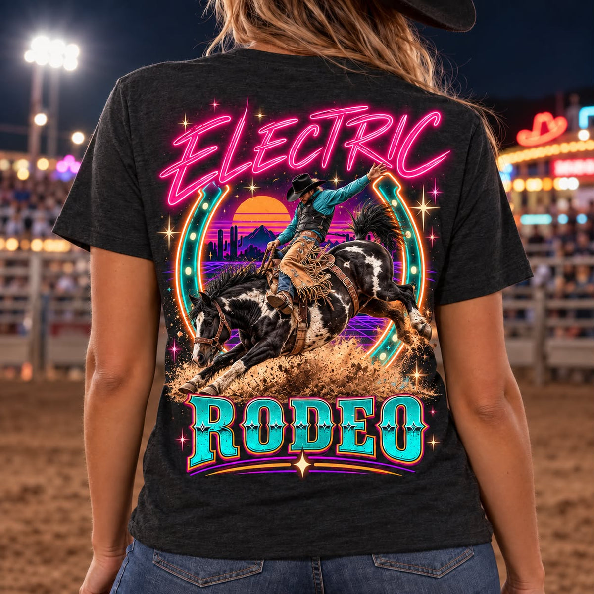 Electric Rodeo Adult Short Sleeve Tee