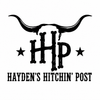 Cleaned Hayden’s Hitchin’ Post logo